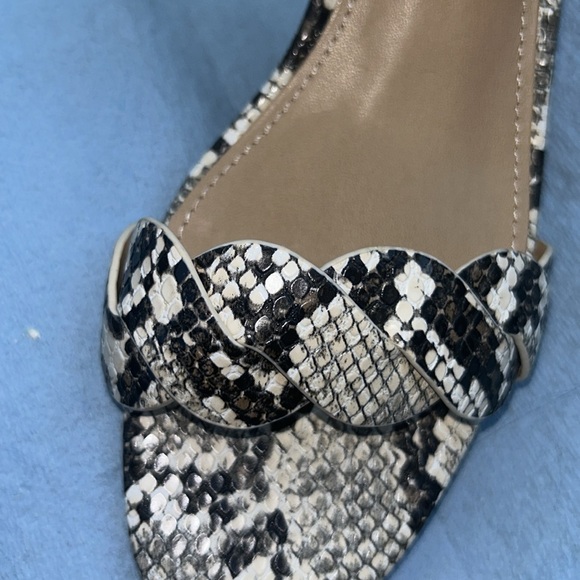 Market And Spruce women Color Snake  twisted adjustable buckle... Size 6.5 - Picture 4 of 8